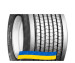 445/45R19.5 Doublestar TAX106 160L Причіпна вантажна шина