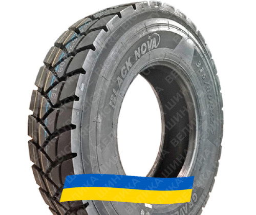 315/80R22.5 Black Nova Gravel G6 157/154K PR20 Кар'єрна вантажна шина