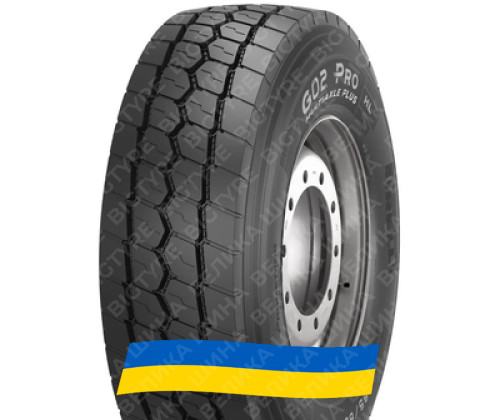 385/65R22.5 Pirelli G02 PRO MULTIAXLE PLUS 164K Універсальна вантажна шина